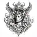 mythology tattoo design idea