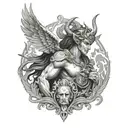 mythology tattoo design idea