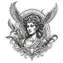 mythology tattoo design idea