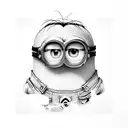 minion tattoo design idea