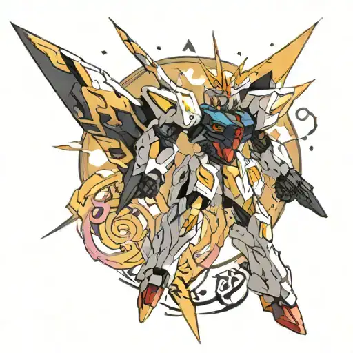 gundam deathscythe small tattoo tattoo design idea