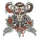 mgk tattoo design idea