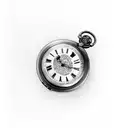 burning pocket watch tattoo design idea