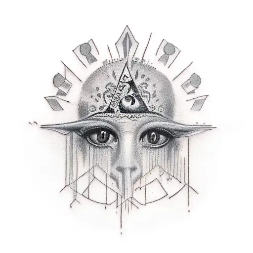 Third Eye tattoo design idea