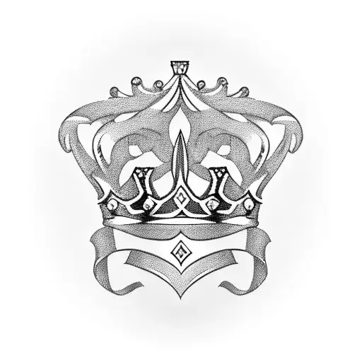 King's Crown tattoo design idea