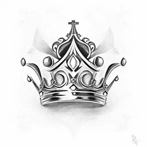 Queen's Crown tattoo design idea