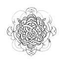 breathe in Sanskrit  tattoo design idea