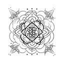 breathe in Sanskrit  tattoo design idea