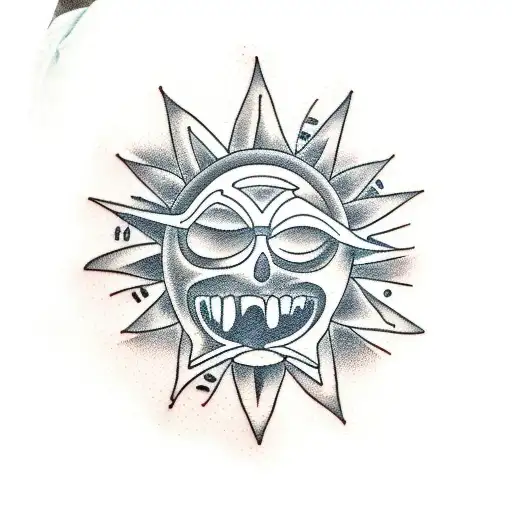 Eclipse tattoo design idea