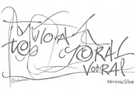 text "On the moral-volitional" in energy and aggressive style tattoo design idea