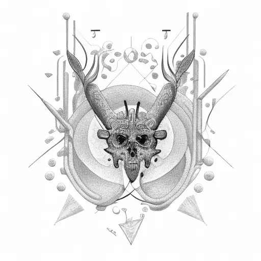 neck tattoo music chemistry philosophy  tattoo design idea