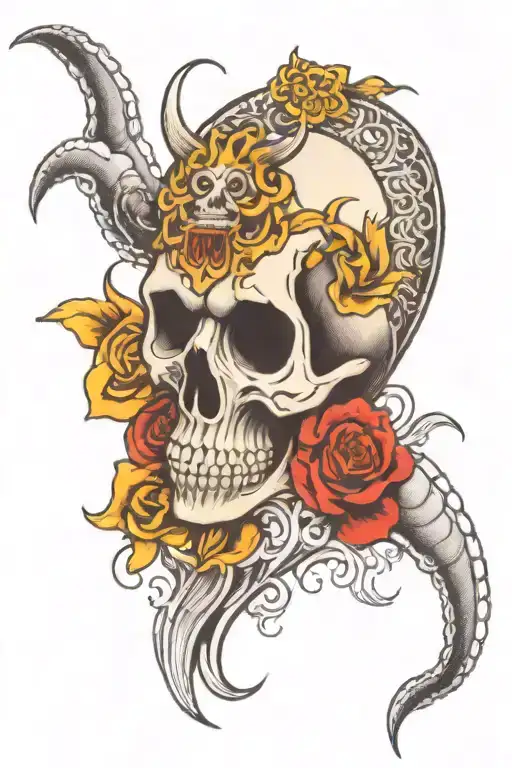 Adhd head tattoo tattoo design idea