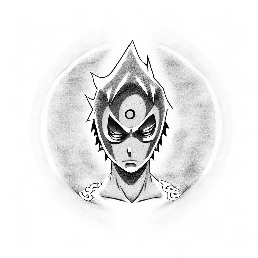 Gaara character from the naruto series  tattoo design idea