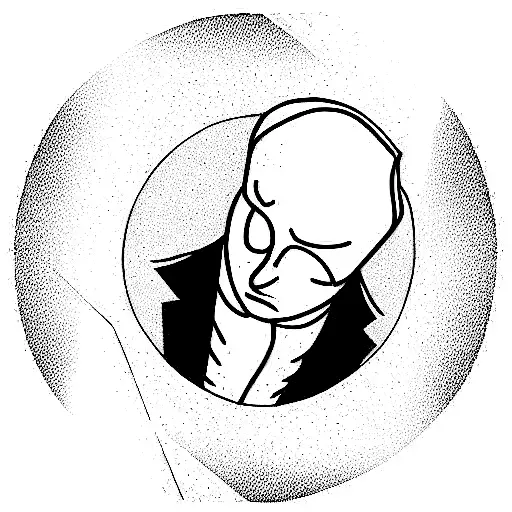 tv show good omens tattoo design idea