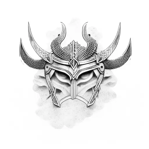 Viking ragnarok tattoo design idea