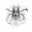 Viking ragnarok tattoo design idea