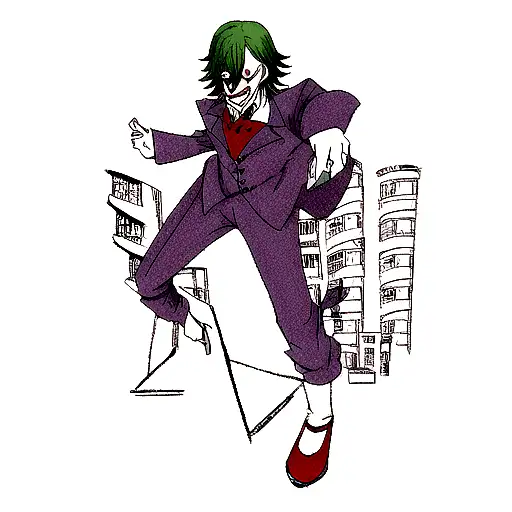 joker  tattoo design idea