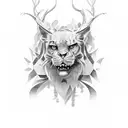 zodia berbec tattoo design idea