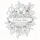 mind over matter is magic scripture rib tattoo with ivy design frank ocean inspired pretty tattoo design idea