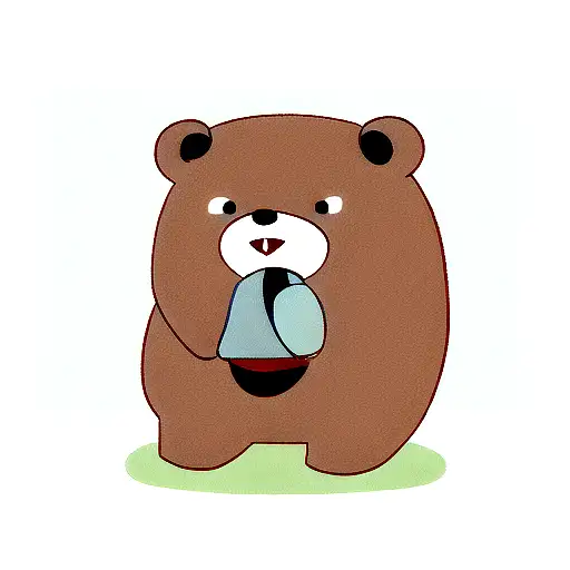 bulls vs bears tattoo design idea