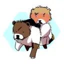 bulls vs bears tattoo design idea