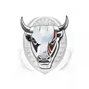 bulls and bears wall street tattoo design idea