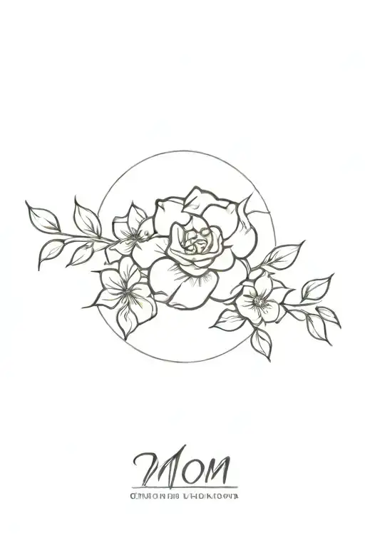 in memory of mom tattoo tattoo design idea
