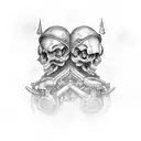 brothers in arms  tattoo design idea