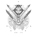 obatala guerrero tattoo design idea