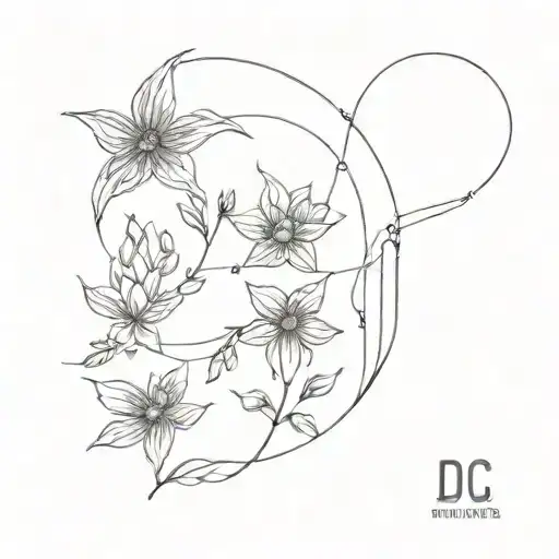 small minimal tattoos in dc style tattoo design idea