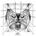 master and margarita bulgakov style tattoo design idea