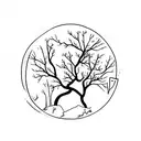 create cat feet and harry potter mixture include some nature  tattoo design idea