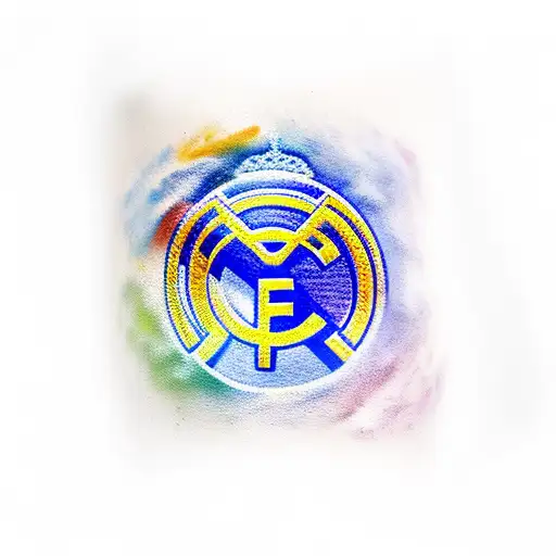 Pasión Real Madrid  tattoo design idea