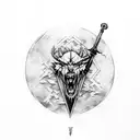 witcher 3 wild hunt tattoo design idea