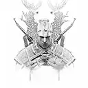 witcher 3 wild hunt tattoo design idea