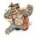 everything passes tattoo design idea