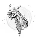 Philippine sun and Pakistani crescent tattoo design idea