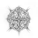 Celtic Cross  tattoo design idea
