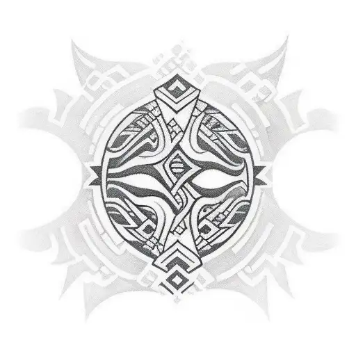 create my first tattoo. it will be place in the tricep and its should be lowkey tattoo. and in polynesian design tattoo design idea