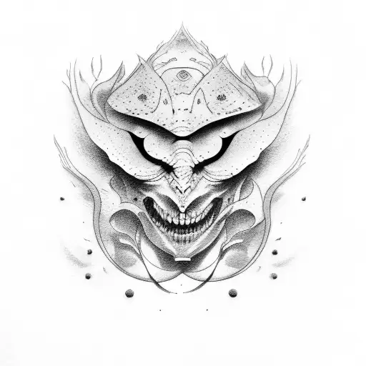 "slowly descend to the underworld" tattoo design idea