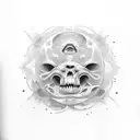 "slowly descend to the underworld" tattoo design idea