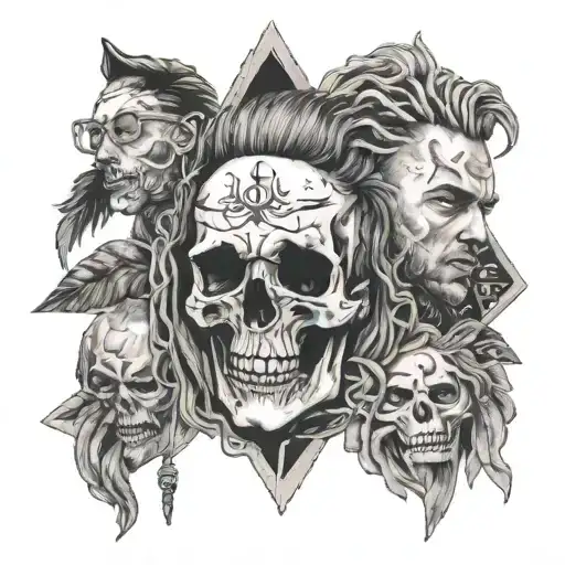 suicideboys tattoo design idea