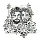 suicideboys tattoo design idea