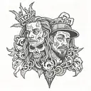 suicideboys tattoo design idea