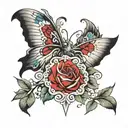 england and poland tattoo design idea