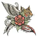 england and poland tattoo design idea