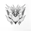 Digimon Crests tattoo design idea