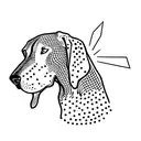 great dane tattoo design idea