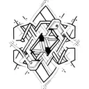 quad tattoo design idea