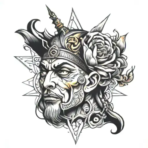 Aryan verses tattoo design idea